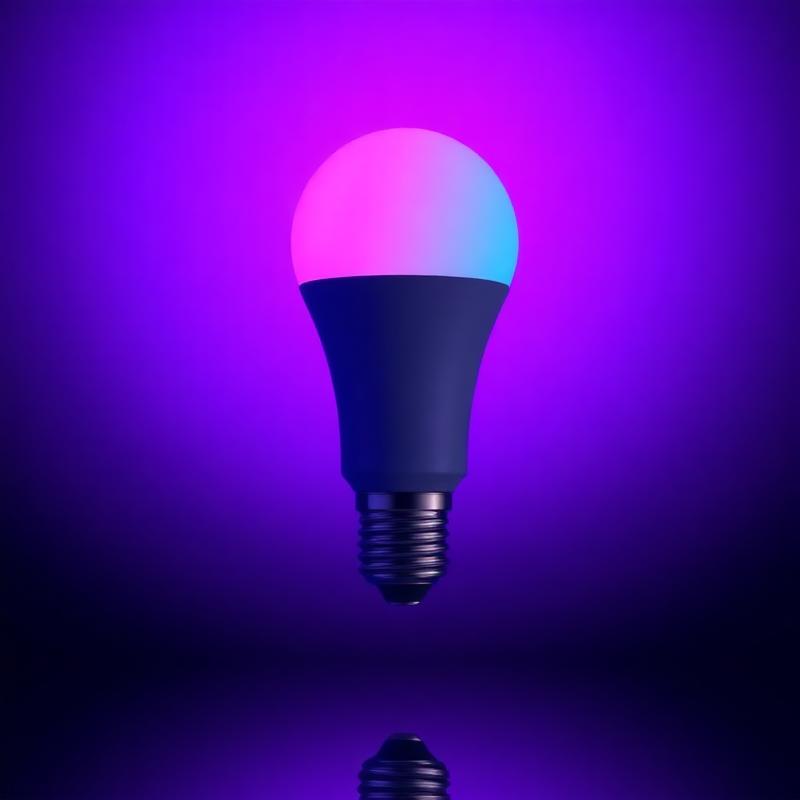 Ampoule connectée RGB